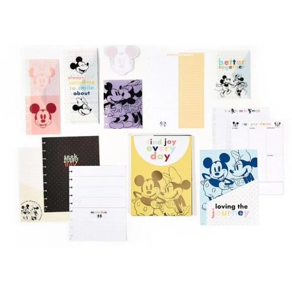 NEW Happy Planner Disney Minnie Mickey Classic Planner Companion Folders Papers - Picture 3 of 14